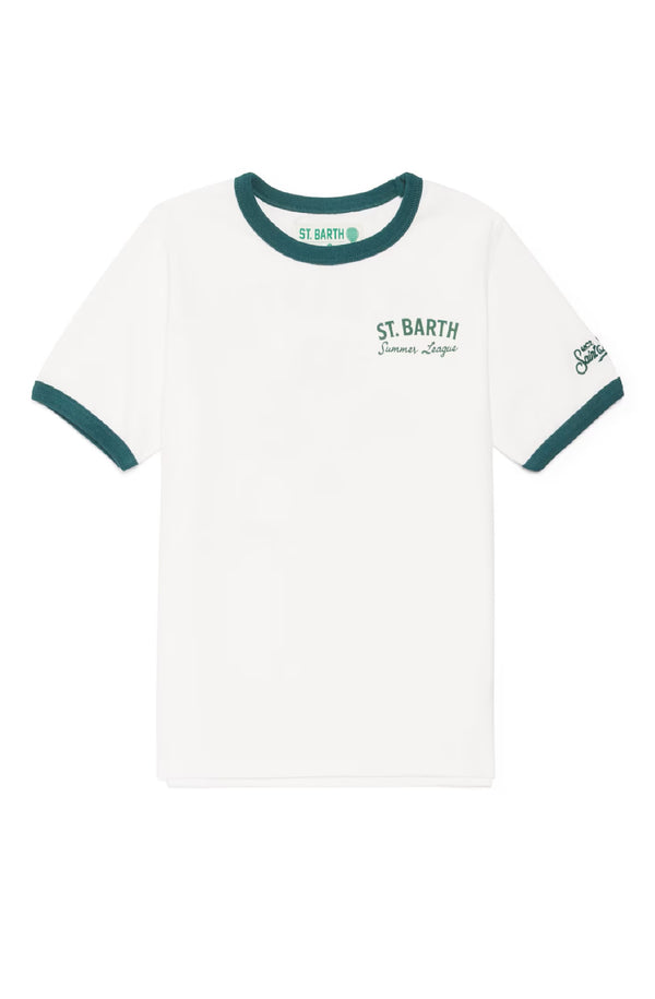 MC2 SAINT BARTH Men Cotton T-Shirt Summer League St. Barth