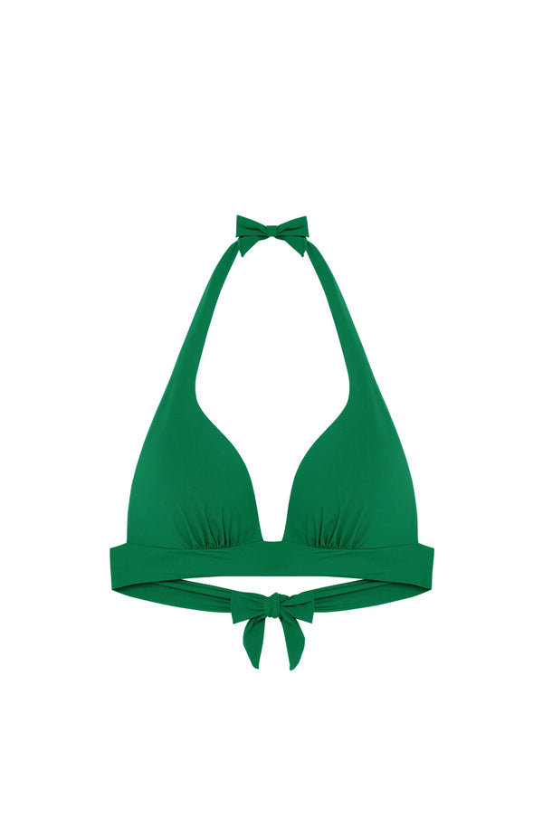 PAIN de SUCRE Women Donia Push-up Triangle Top and Tobago High-Waisted Bikini Bottom