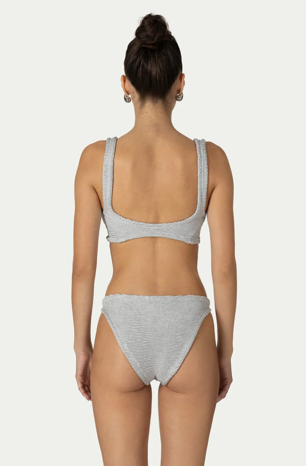 PARAMIDONNA Women Donika Grey Twist Bikini