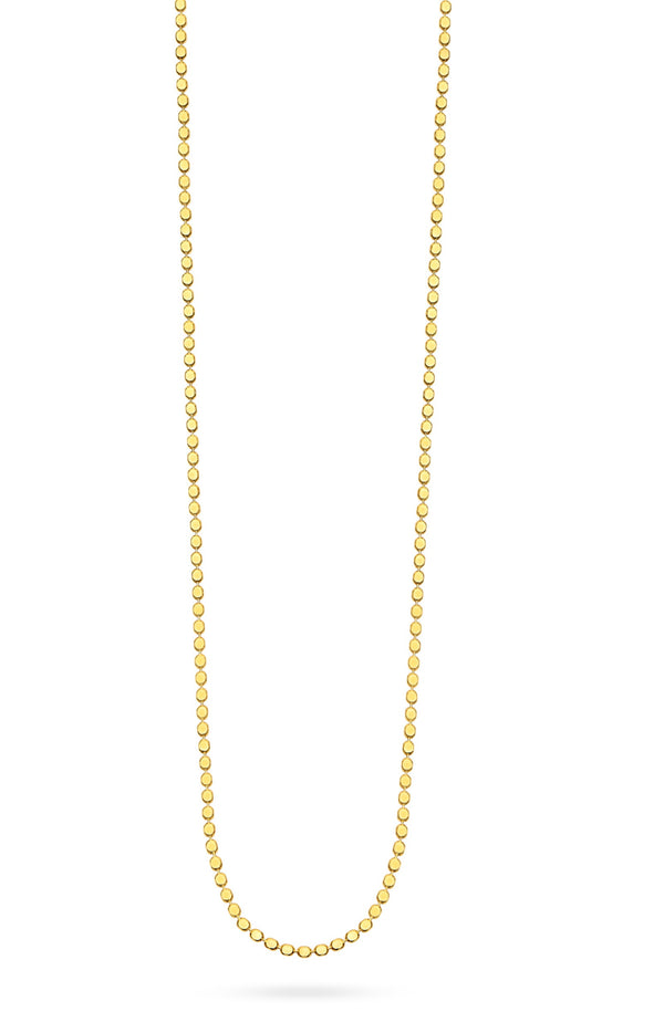 TALIS CHAINS Women Dot Chain Necklace Long- Gold