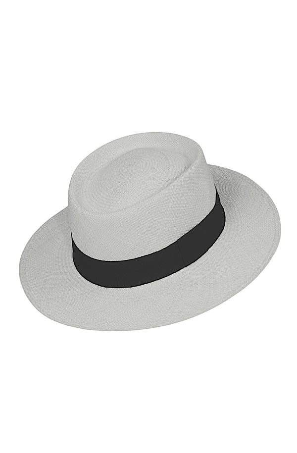 RONNEL Unisex Dumont Grey with Black Band Hat