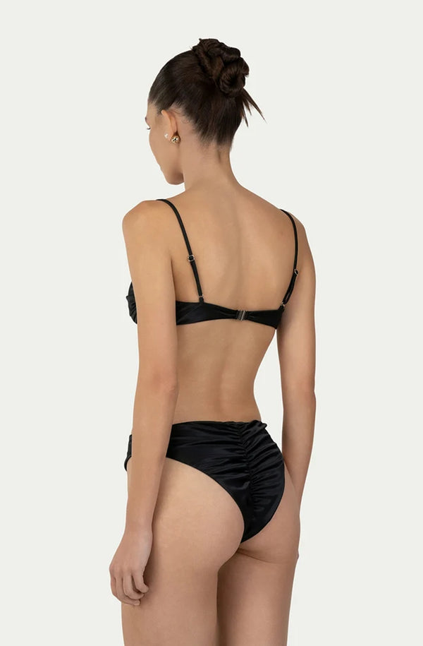 PARAMIDONNA Women Daisy Love Black Curve Bikini