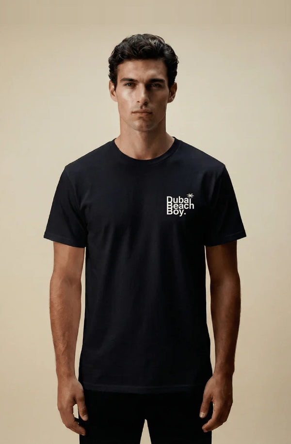 DUBAI BEACH BOYS Men Cotton T-Shirt Dubai Beach Boy