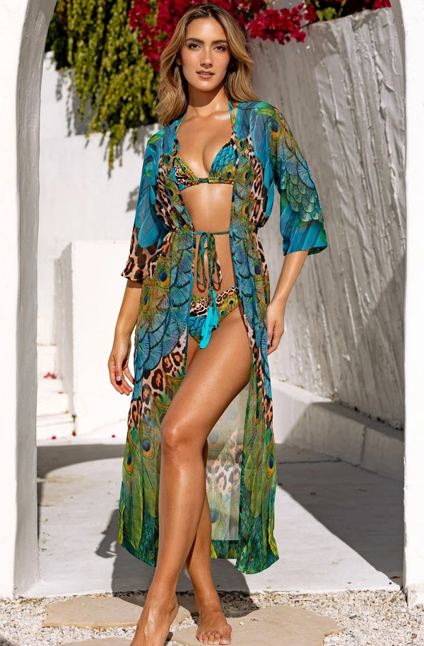 DOLCESSA Emerald Savanah Cover Up - Long