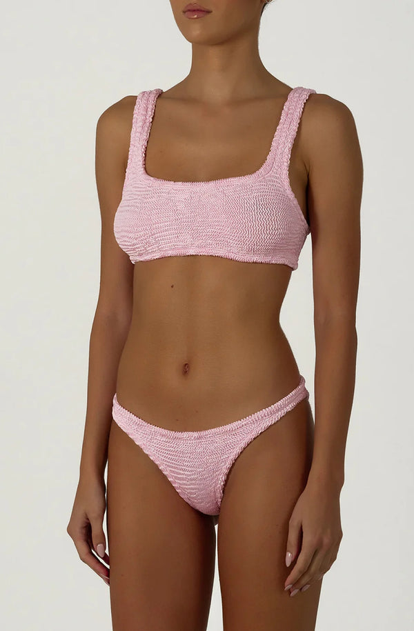 PARAMIDONNA Women Emily Pink Cake Sporty Bustier Bikini