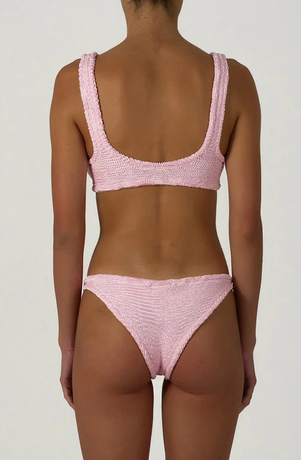 PARAMIDONNA Women Emily Pink Cake Sporty Bustier Bikini