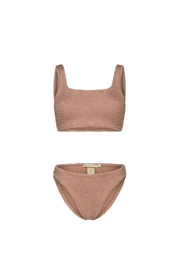 PARAMIDONNA Women Emily Rose Beige Sporty Bustier Bikini
