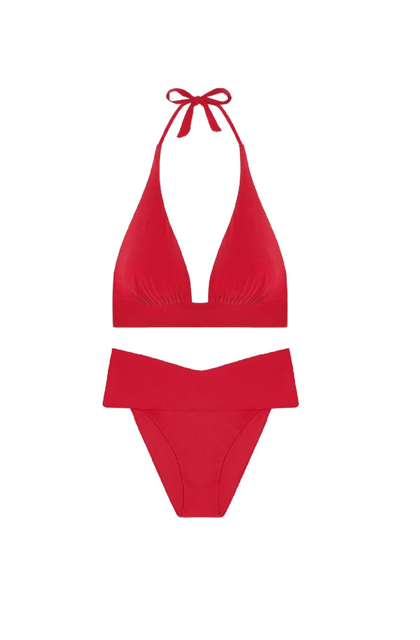 PAIN de SUCRE Enea Triangle Top and Wina High-waist Bikini
