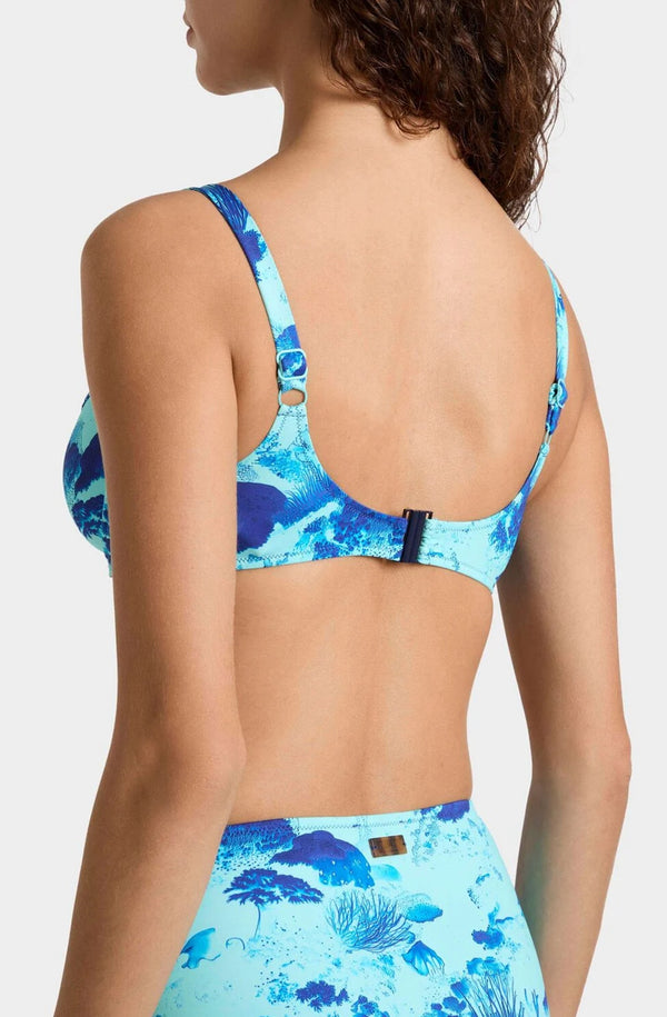 VILEBREQUIN Women Underwire Bikini Top Coral Reef