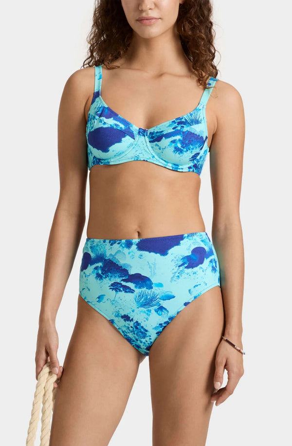 VILEBREQUIN Women Underwire Bikini Top Coral Reef
