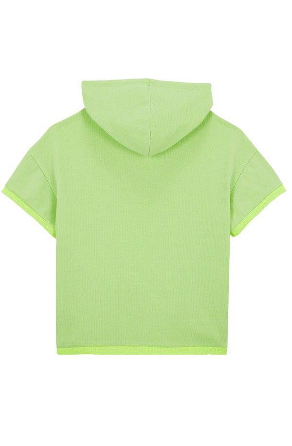 VILEBREQUIN Boys Embroidered Logo Short-Sleeves Hoodie Sweatshirt