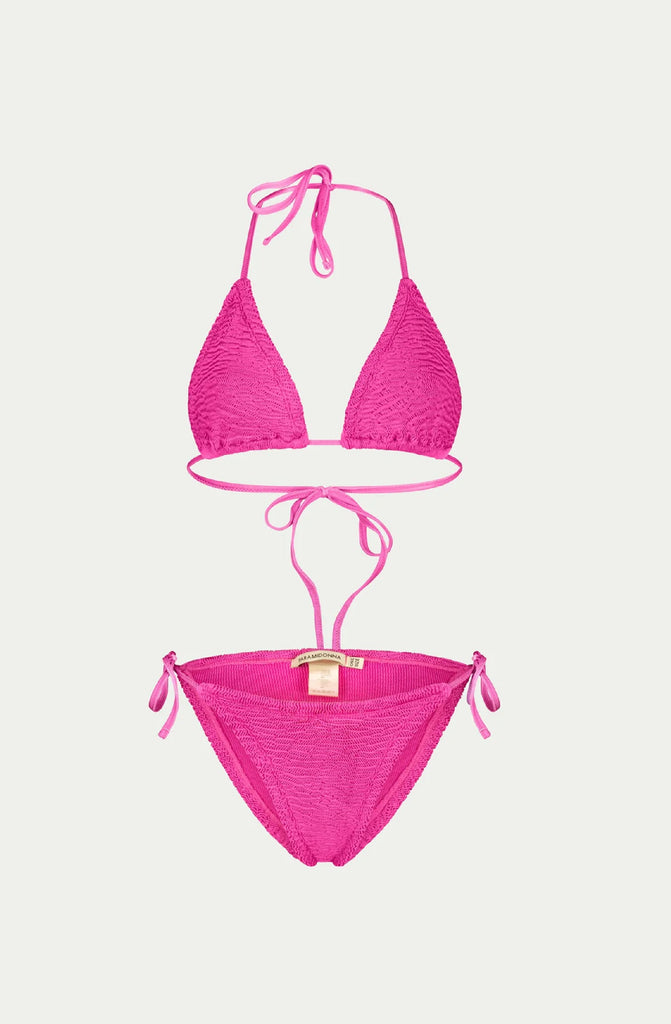 PARAMIDONNA Women Ema Fuchsia Side-Tie Bikini
