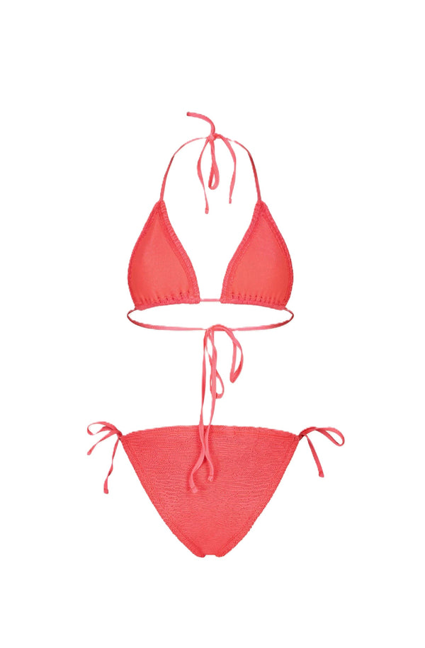 PARAMIDONNA Women Ema Coral Side-Ties Bikini