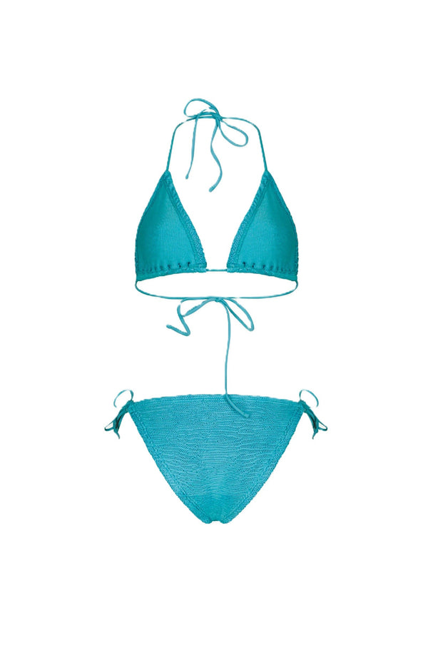 PARAMIDONNA Women Ema Pacific Blue Side-Ties Bikini