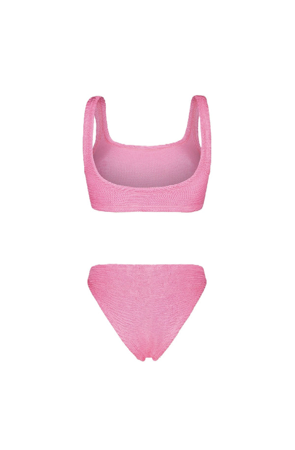 PARAMIDONNA Women Emily Bubblegum Sporty Bustier Bikini