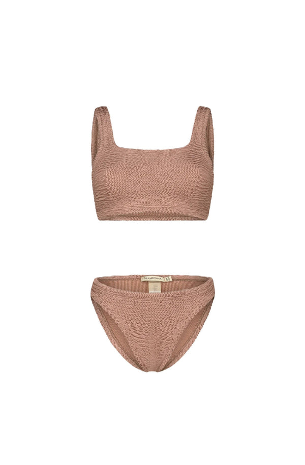 PARAMIDONNA Women Emily Rose Beige Sporty Bustier Bikini