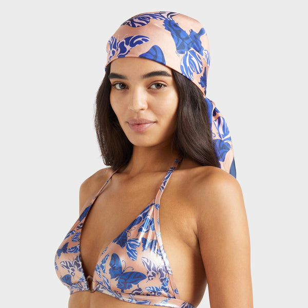 VILEBREQUIN Women Halter Bikini Top Disco Butterfly