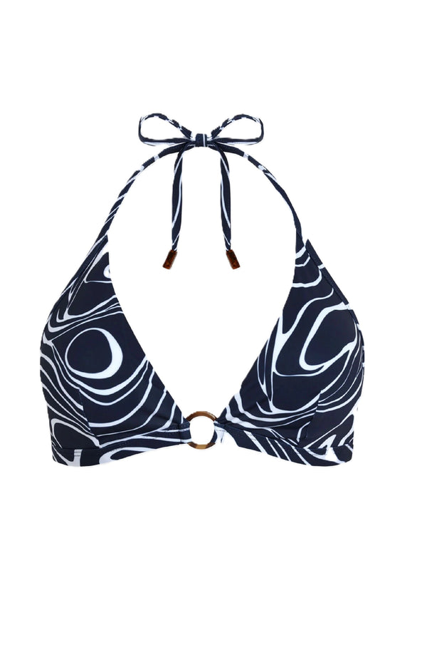 VILEBREQUIN Women Halter Bikini Top Waves