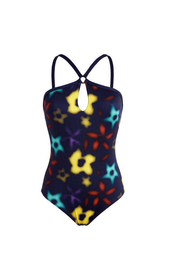VILEBREQUIN Women Key Hole One-Piece Swimsuit Blurred