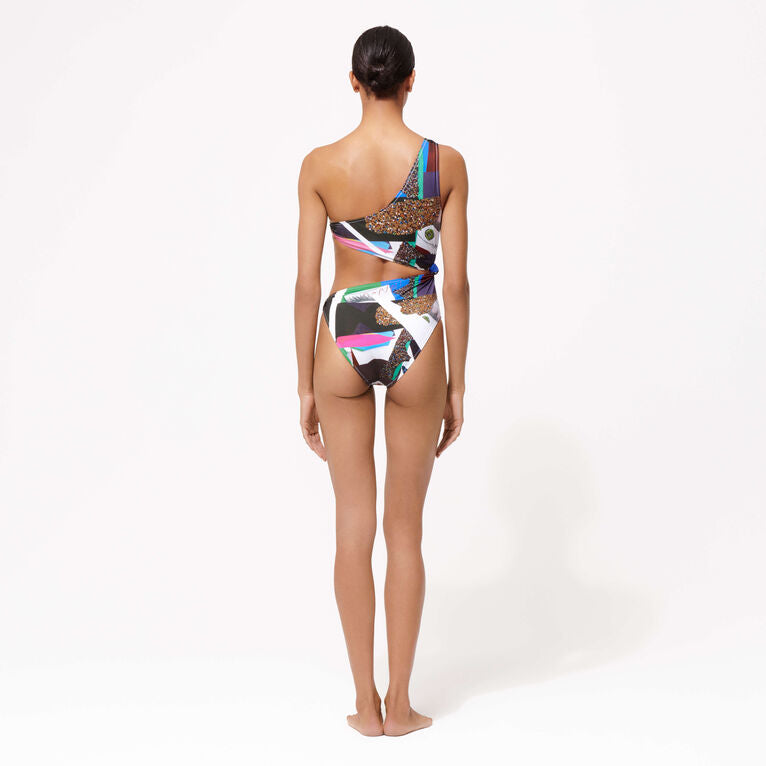 VILEBREQUIN Women One-piece asymmetric swimsuit Séduction - Vilebrequin x Deux Femmes Noires