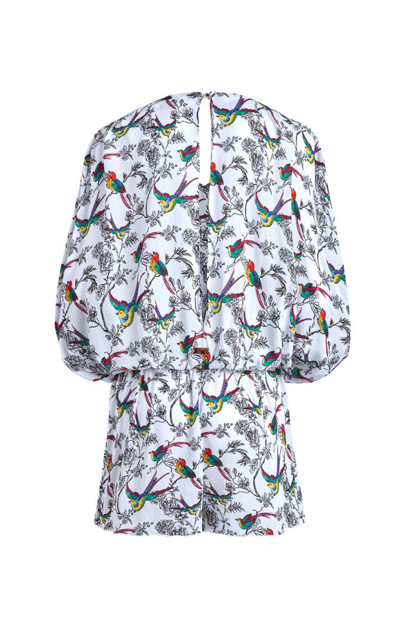 VILEBREQUIN Women Viscose Playsuit Rainbow Birds