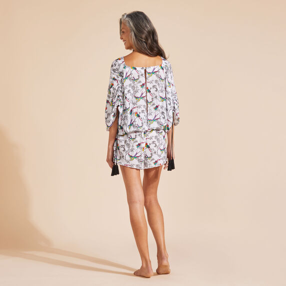 VILEBREQUIN Women Viscose Playsuit Rainbow Birds