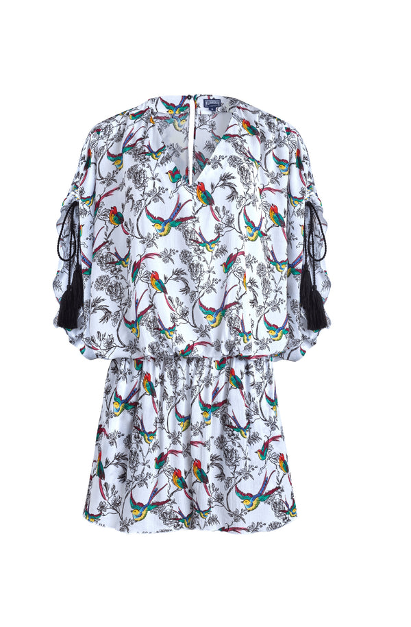 VILEBREQUIN Women Viscose Playsuit Rainbow Birds