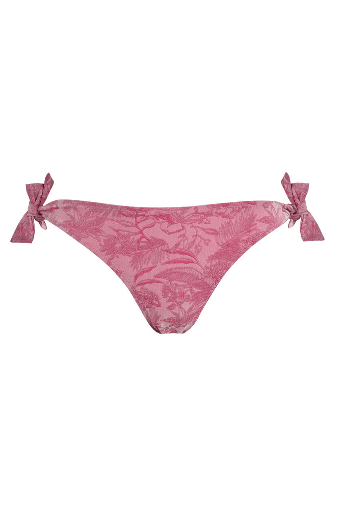 VILEBREQUIN Women Side Tie Bikini Bottom Jacquard Floral