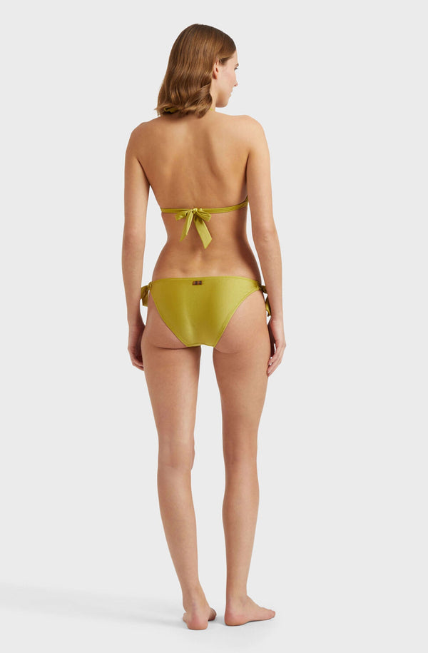 VILEBREQUIN Women Solid Stretch Shiny Bikini Bottom