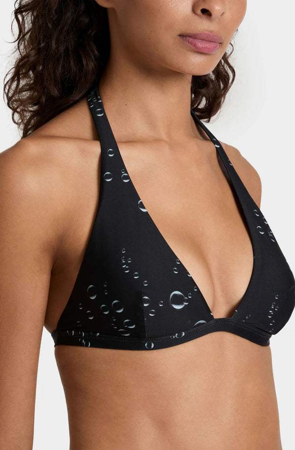 VILEBREQUIN Women Halter Bikini Top Bubble 3D