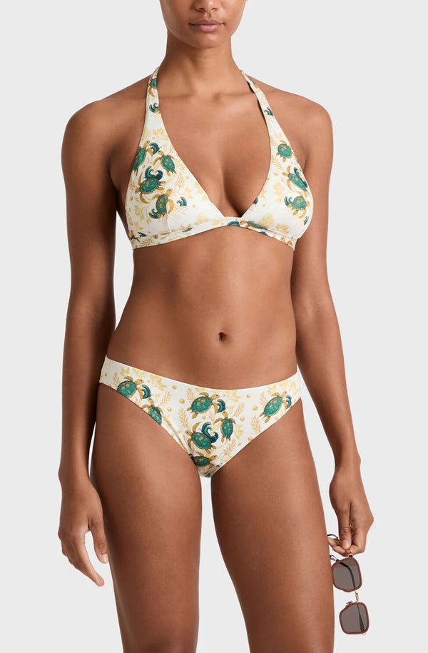VILEBREQUIN Women Bikini Top Mangrove Turtles - Vilebrequin x Abu Dhabi