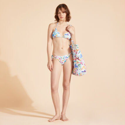 VILEBREQUIN Women Triangle Bikini Top Happy Flowers