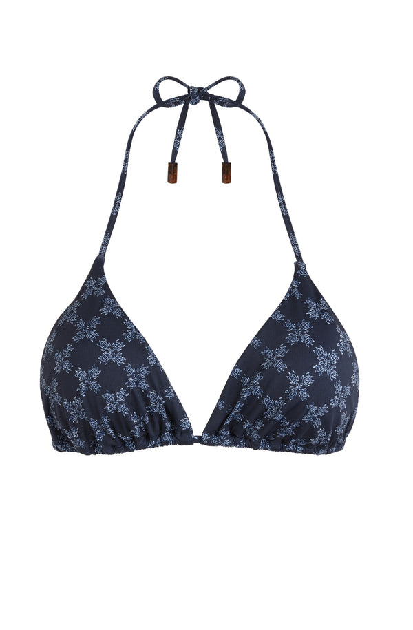 VILEBREQUIN Women Triangle Bikini Top VBQ Monogram