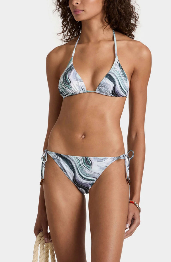 VILEBREQUIN Women Triangle Bikini Top Marble