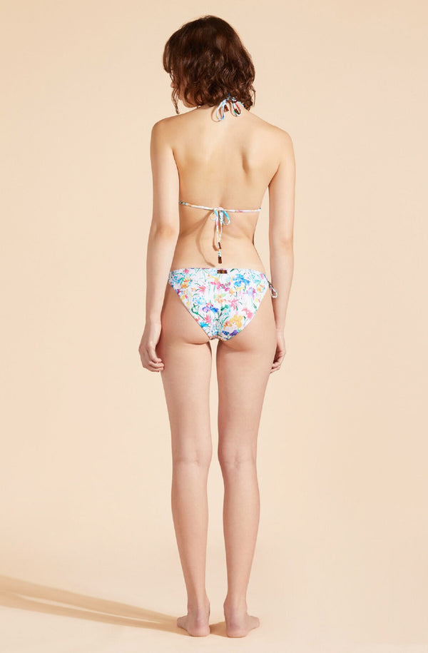 VILEBREQUIN Women Mini Brief Bikini Bottom Happy Flowers