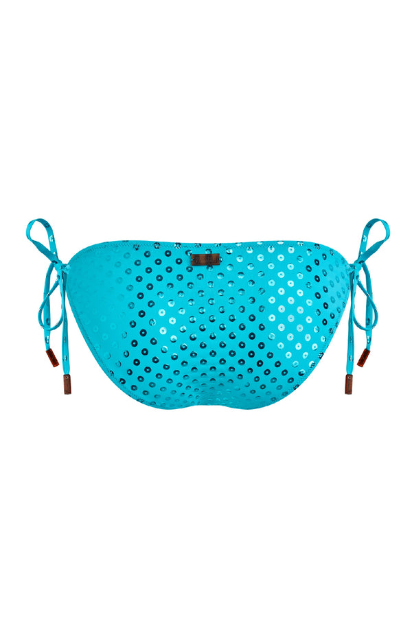 VILEBREQUIN Women Side Tie Bikini Bottom Relief Sparkling