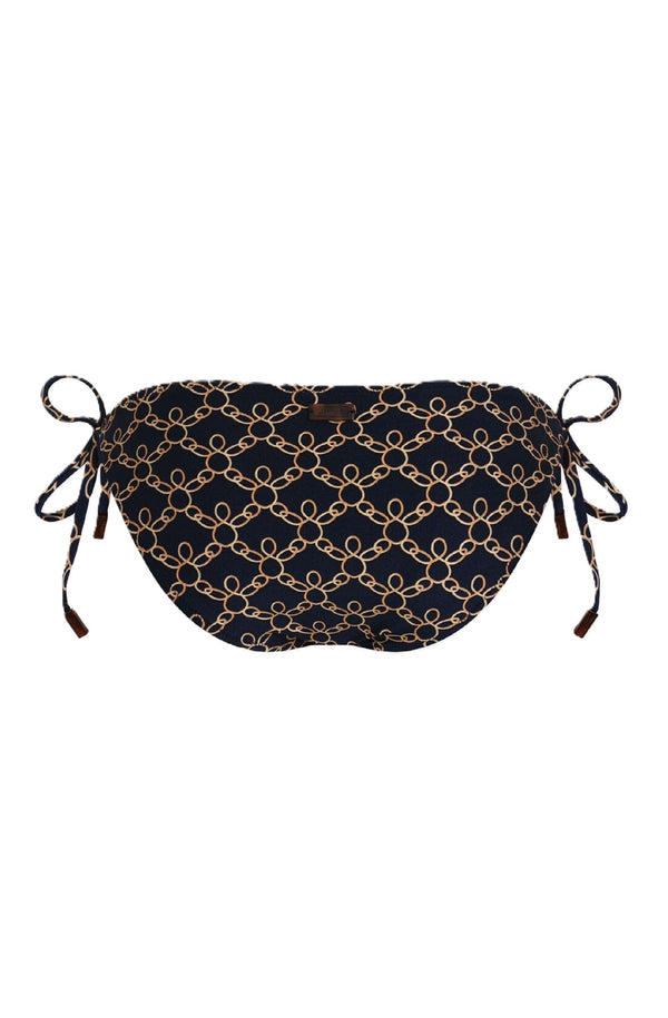 VILEBREQUIN Women Side-Tie Bikini Bottom Turtles Chain
