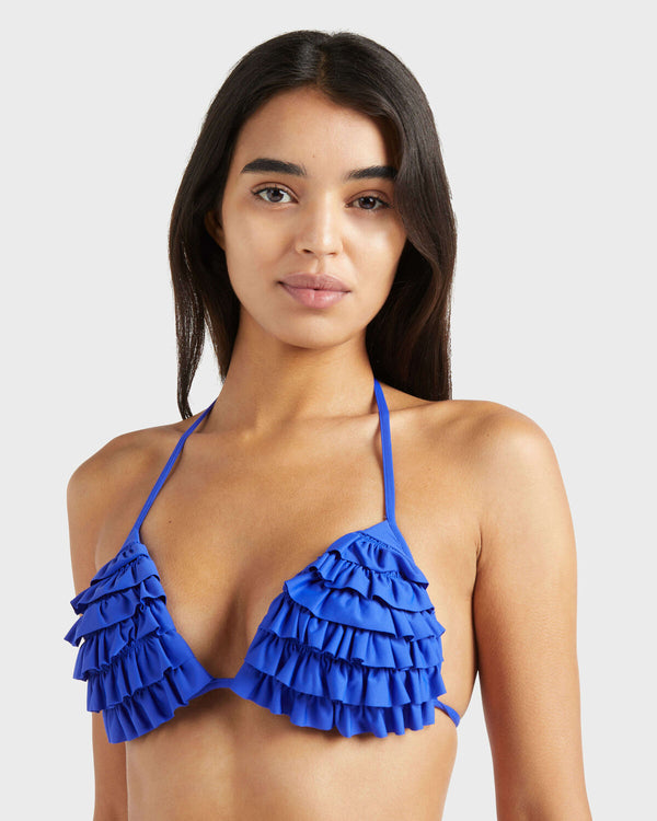 VILEBREQUIN Women Triangle Bikini Top Solid