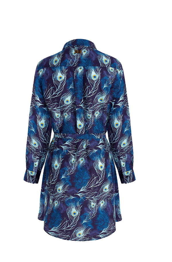 VILEBREQUIN Women Cotton Voile and Shirt Dress Eyes of the Wind