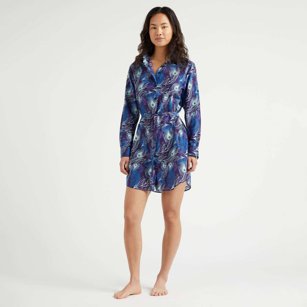 VILEBREQUIN Women Cotton Voile and Shirt Dress Eyes of the Wind