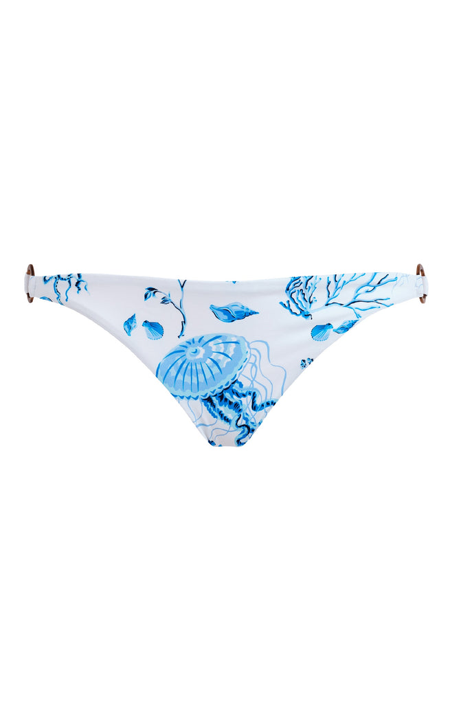 VILEBREQUIN Women Mini Brief Bikini Bottom Medusa and Shells
