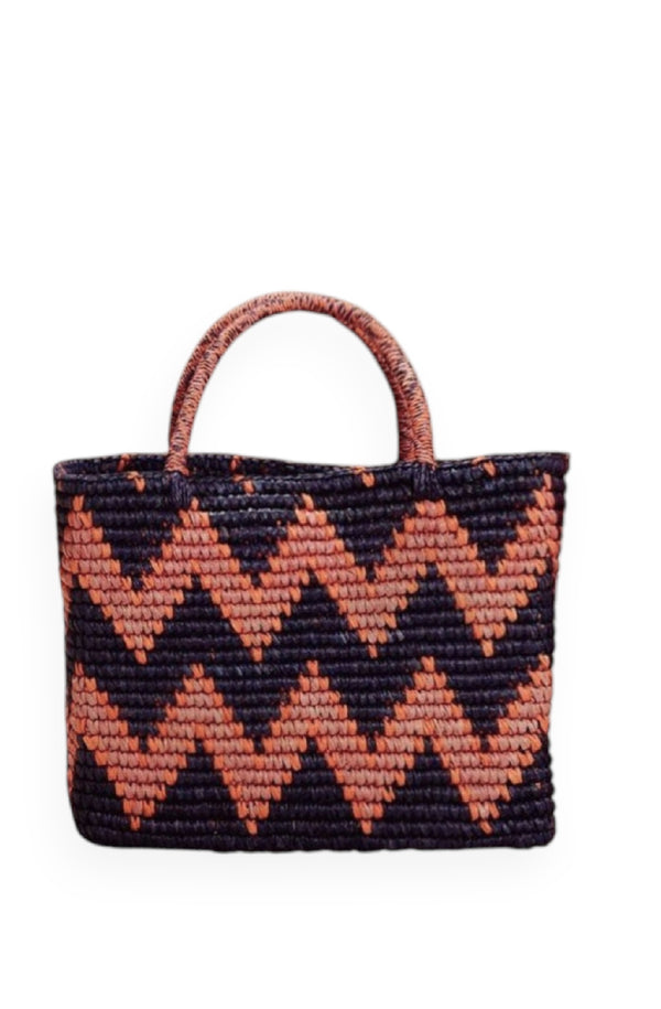 RONNEL Women Toquilla Straw Black Bag