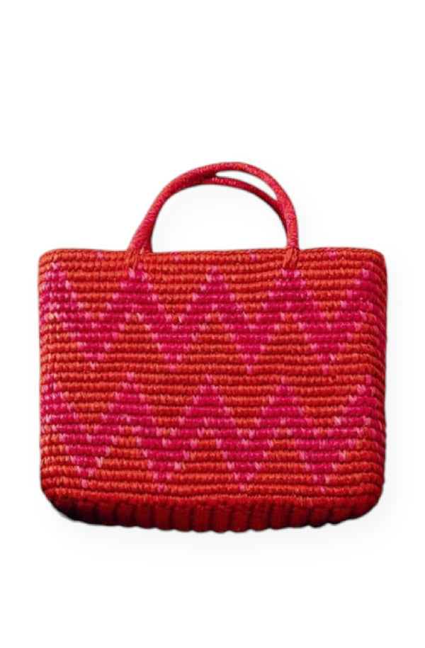 RONNEL Women Toquilla Straw Red Bag