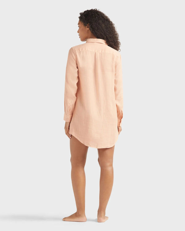 VILEBREQUIN Women Linen Shirt Dress Solid