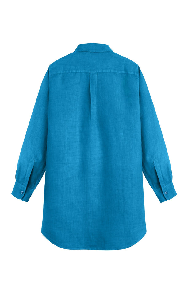 VILEBREQUIN Women Linen Shirt Dress Solid