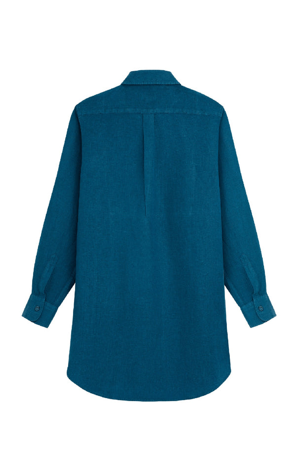 VILEBREQUIN Women Linen Dress Shirt - Vilebrequin x Abu Dhabi