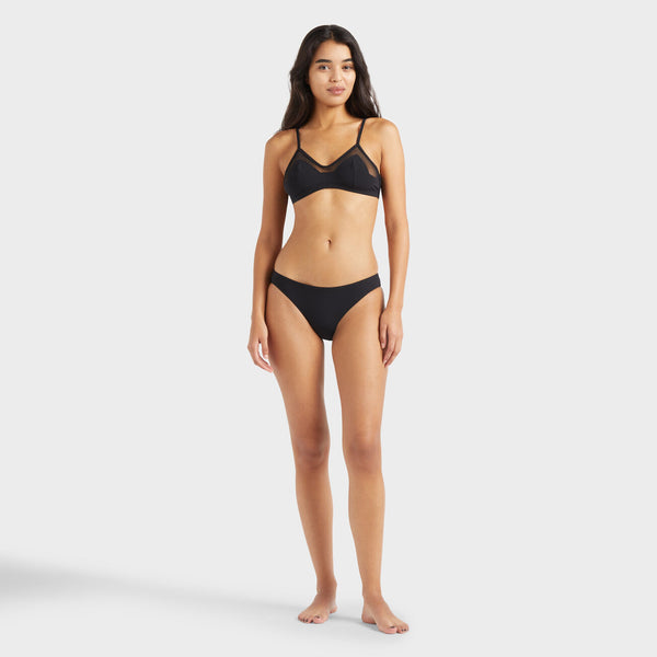 VILEBREQUIN Women Midi Brief Bikini Bottom Solid