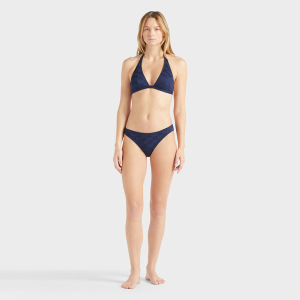 VILEBREQUIN Women Midi Brief Bikini Bottom Turtles Monogram