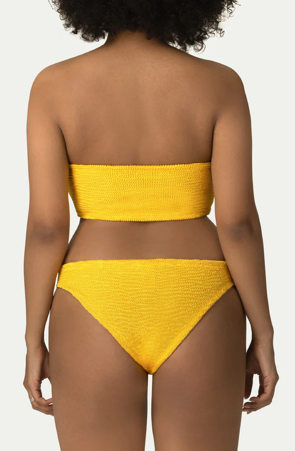 PARAMIDONNA Women Frida Banana Bandeau Bikini