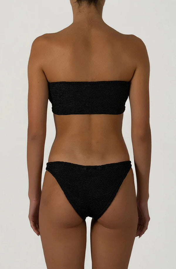 PARAMIDONNA Women Frida Black Bandeau Bikini